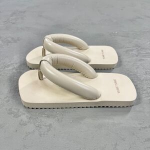 Yume Yume Suki Sandals in Beige Color Size 40, US Women's 9